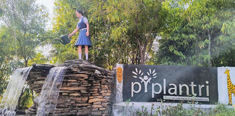 Piplantri Tree Plantation Project view 1